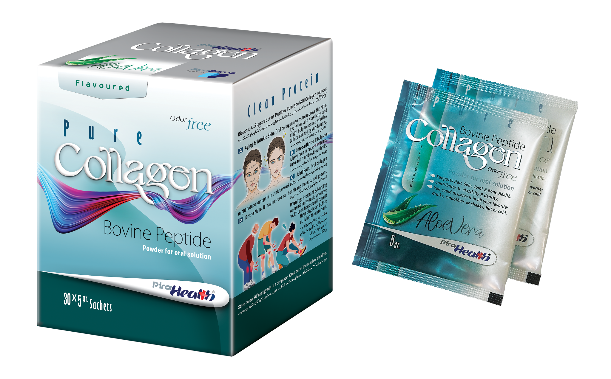 pure collagen packaging